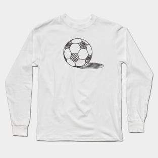 SOCCER BALL SKETCH Long Sleeve T-Shirt